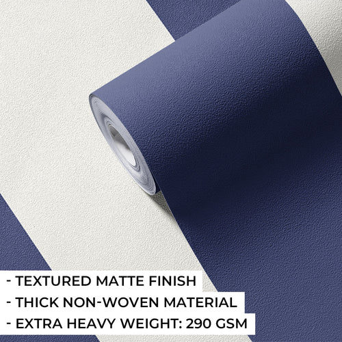 Mural Strips Navy Blue – Large – Pastelowe Love – imagem 1
