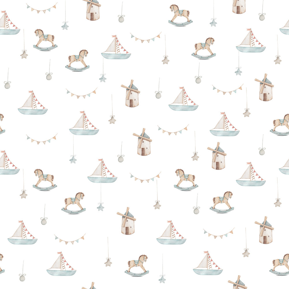Papel de Parede Toys – Pastelowe Love – imagem 1