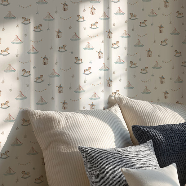 Papel de Parede Toys – Pastelowe Love – imagem 2
