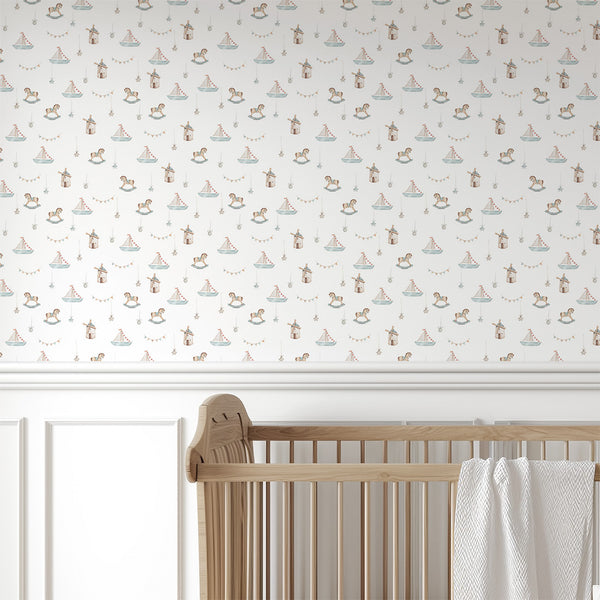 Papel de Parede Toys – Pastelowe Love – imagem 4