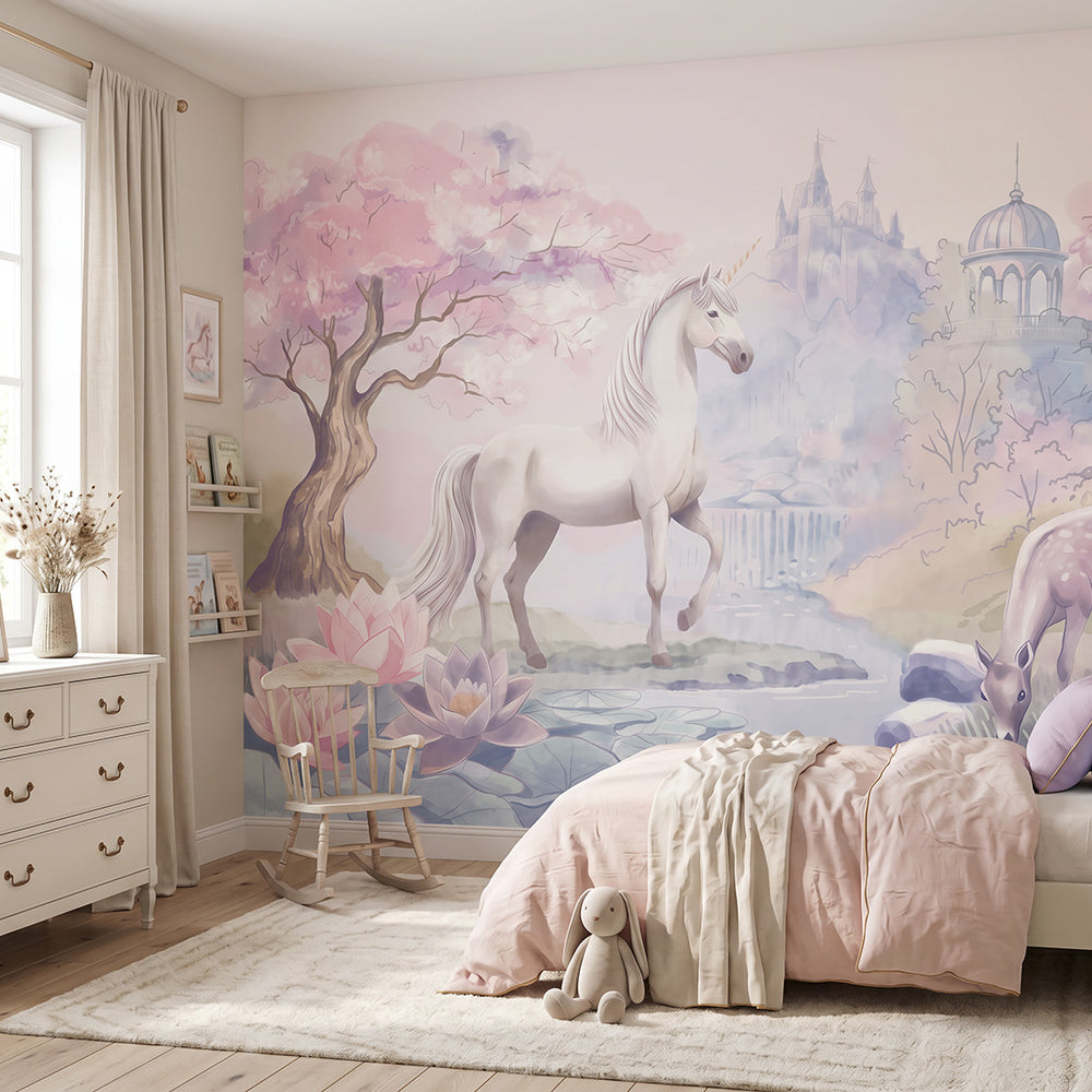 Mural Unicorn – Pastelowe Love – imagem 1