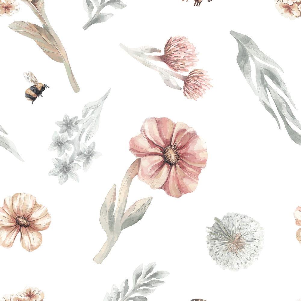 Papel de Parede Wildflowers – Pastelowe Love – imagem 1
