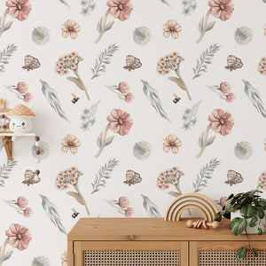 Papel de Parede Wildflowers – Pastelowe Love – imagem 3