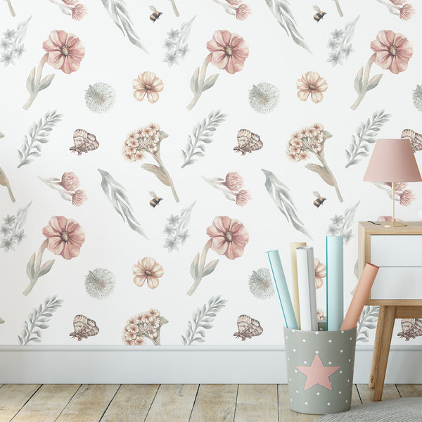 Papel de Parede Wildflowers – Pastelowe Love – imagem 7
