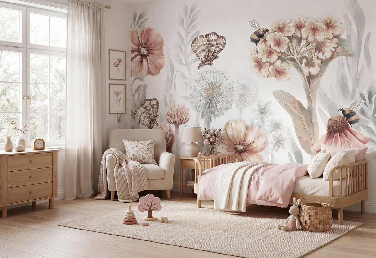 Mural Wildflowers – Large – Pastelowe Love – imagem 8