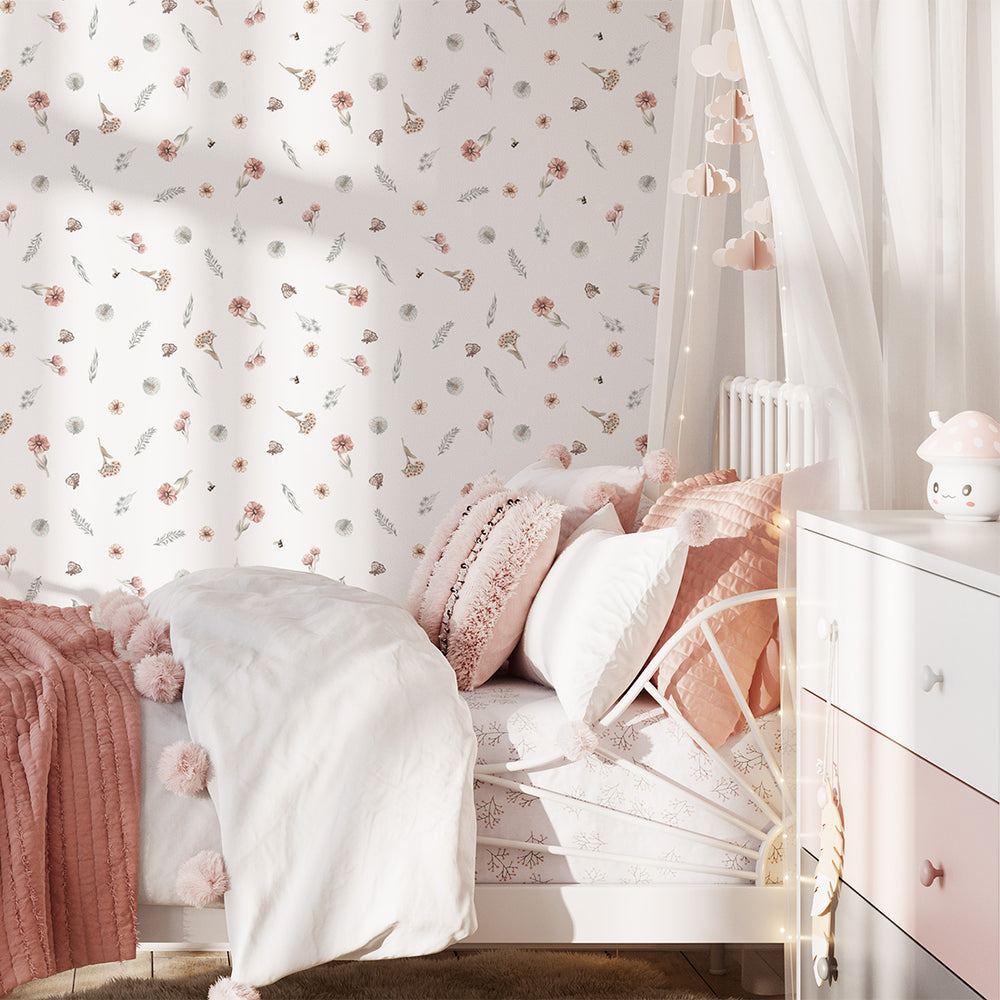 Papel de Parede Wildflowers – Mini – Pastelowe Love – imagem 1