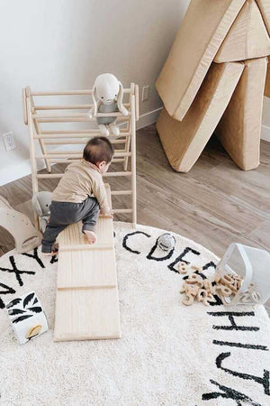 WASHABLE RUG ABC NATURAL BLACK – Lorena Canals
