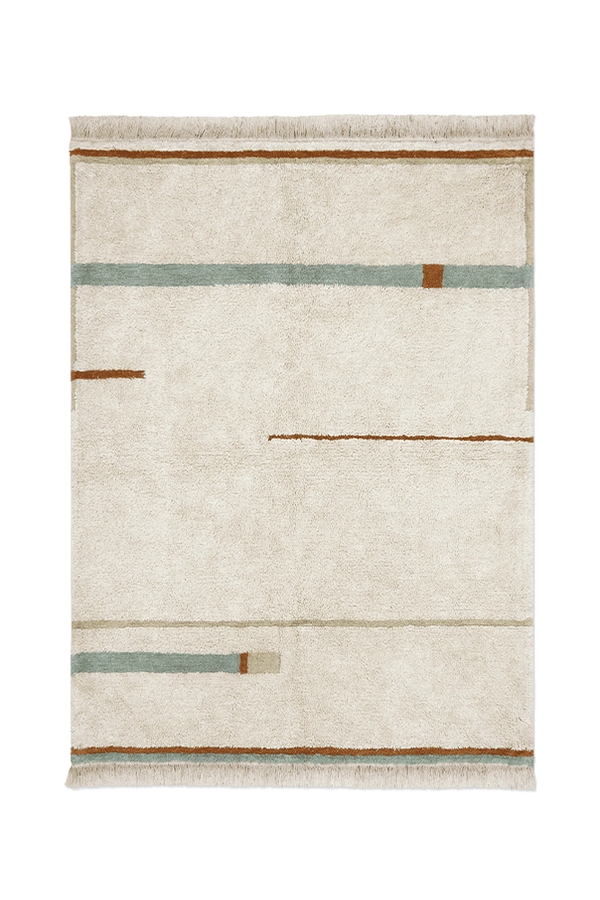WASHABLE RUG LANES VINTAGE BLUE – Lorena Canals