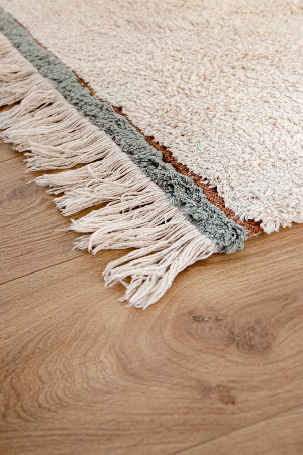 WASHABLE RUG LANES VINTAGE BLUE – Lorena Canals