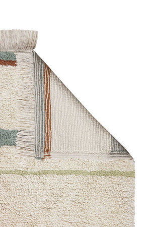 WASHABLE RUG LANES VINTAGE BLUE – Lorena Canals