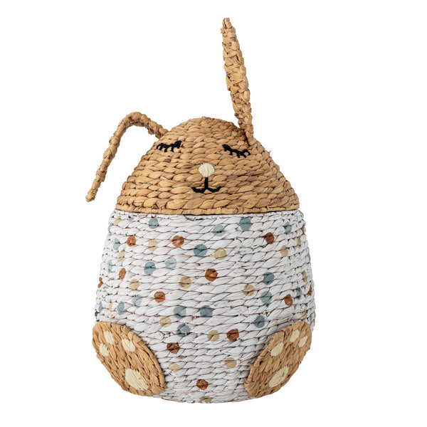 Villja Cesto com Tampa - Multicolor | Bloomingville MINI – imagem 1