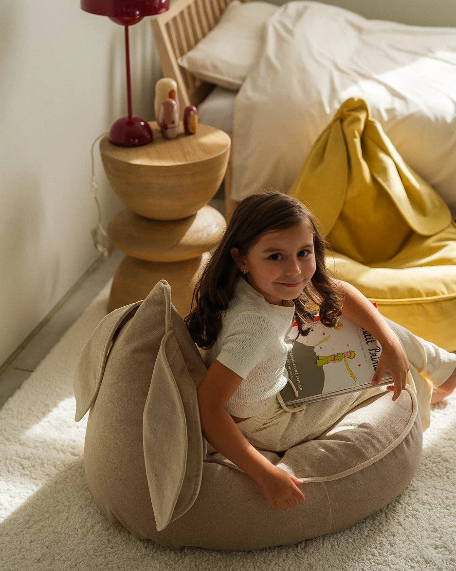 Pufe Bunny Dusty Beige - imagem principal