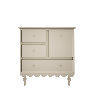 Cómoda Babushka baixa Wood Luck Design — Olive, imagem 2