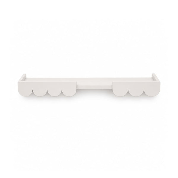 Wood Luck Design — babushka wall shelf white