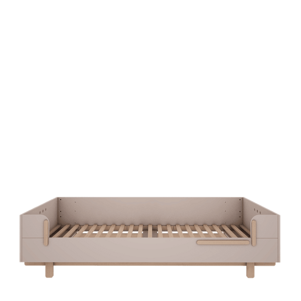 Cama Basic 90 × 200 cm em Cashmere — Wood Luck Design