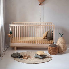 Berço evolutivo Basic 70 × 140 cm — Wood Luck Design — ambiente cashmere