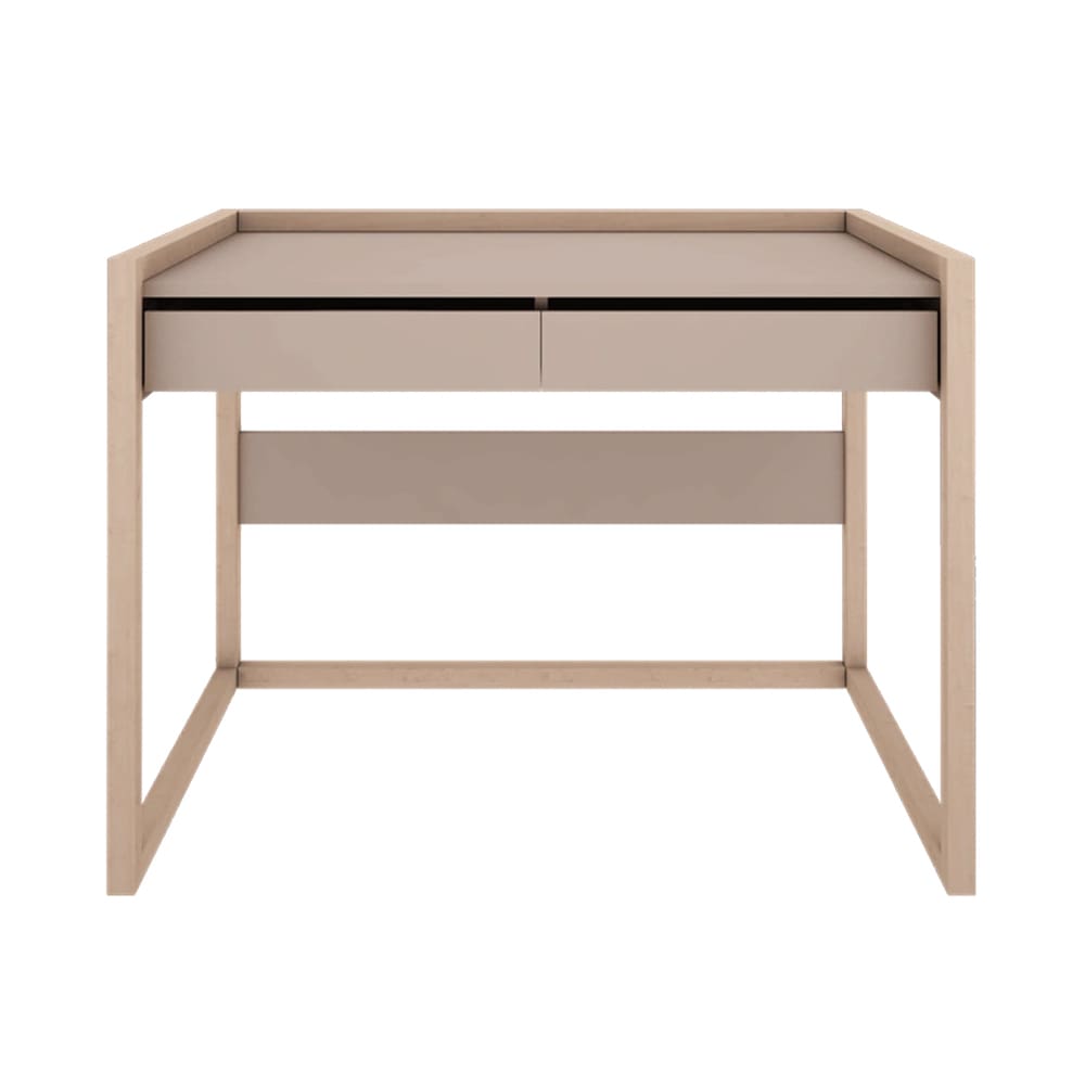 Secretária Basic com gavetas — Wood Luck Design — ambiente truffle