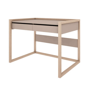 Secretária Basic com gavetas — Wood Luck Design — vista truffle