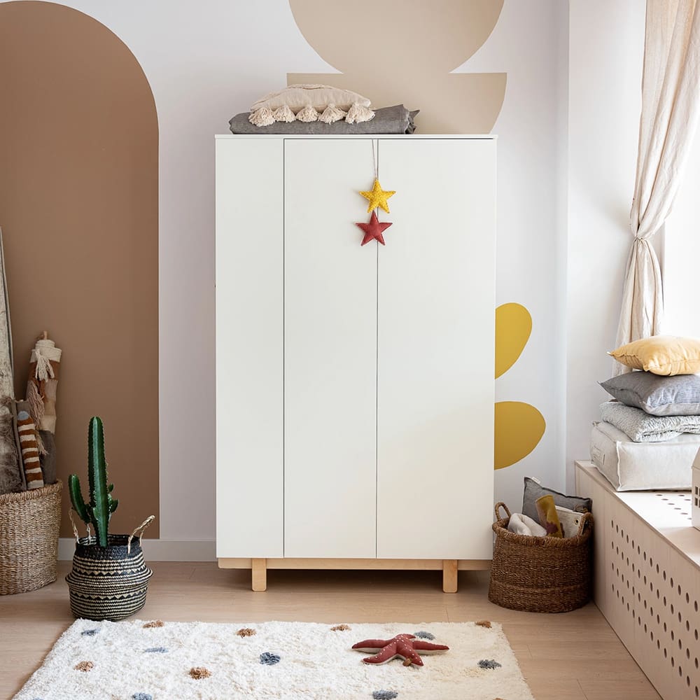 Roupeiro Basic — Wood Luck Design — ambiente branco