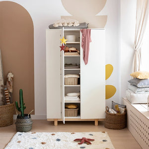 Roupeiro Basic — Wood Luck Design — interior branco