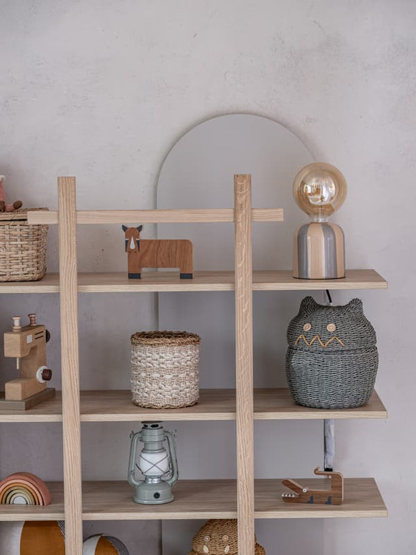 Estante Bloom — Wood Luck Design — detalhe