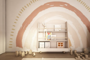 Estante Bookworm — Wood Luck Design — ambiente