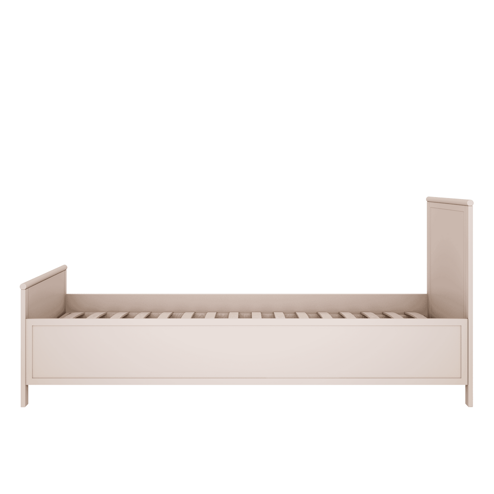 Cama Vintage 90 × 200 cm com arrumação — Wood Luck Design — ambiente