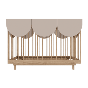 Berço evolutivo Bloom 70 × 140 cm — Wood Luck Design