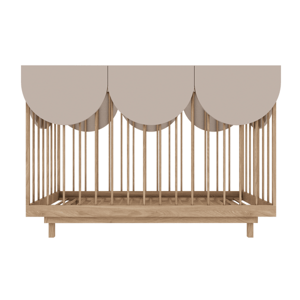 Berço evolutivo Bloom 70 × 140 cm — Wood Luck Design