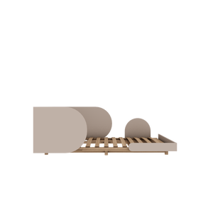 Cama extensível Bloom 90 × 160–200 cm — Wood Luck Design