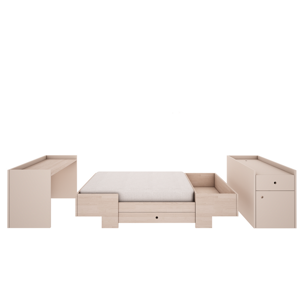 Cama evolutiva Smart 80 × 120–160 cm — Wood Luck Design