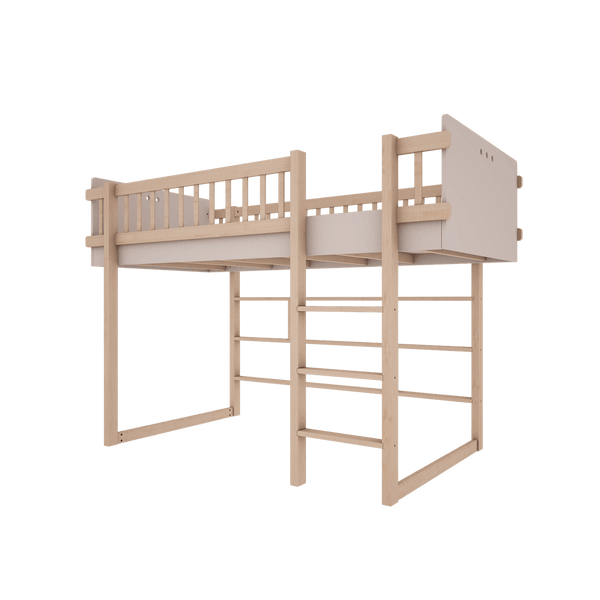 Cama elevada baixa Basic 90 × 200 cm — Wood Luck Design