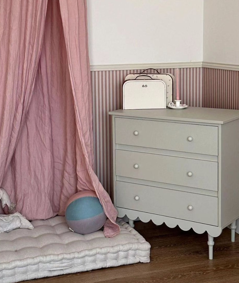 Cómoda Babushka de três gavetas Wood Luck Design — Olive, imagem 3