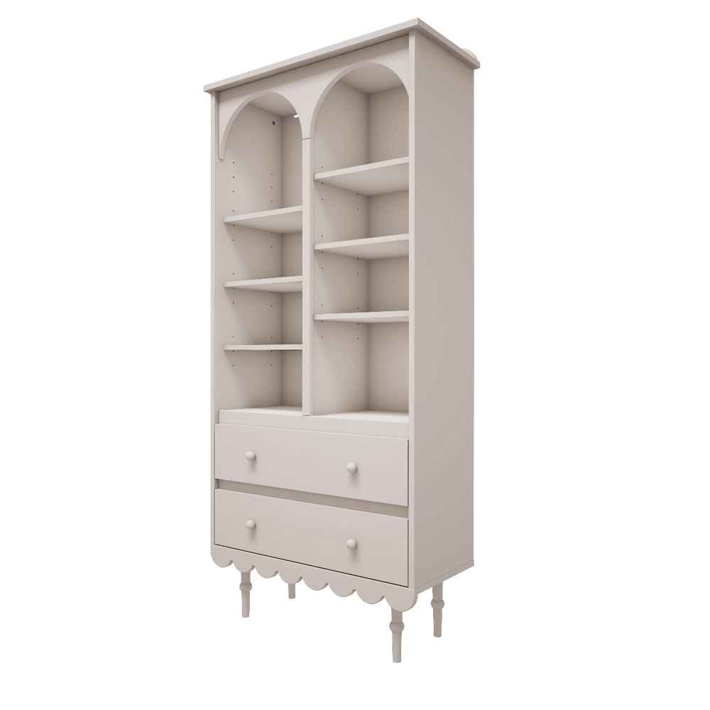 Estante Babushka grande Wood Luck Design — Branco, imagem 1