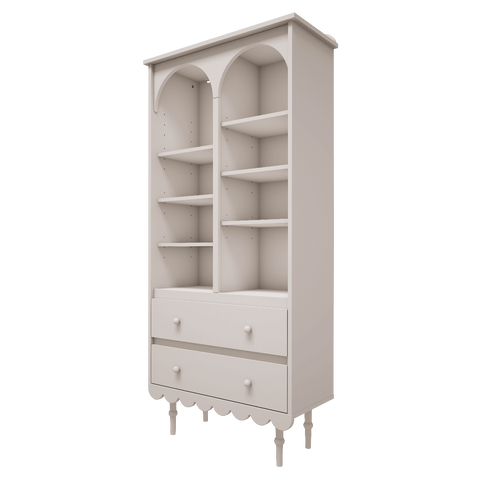 Estante Babushka grande Wood Luck Design — Branco, imagem 1