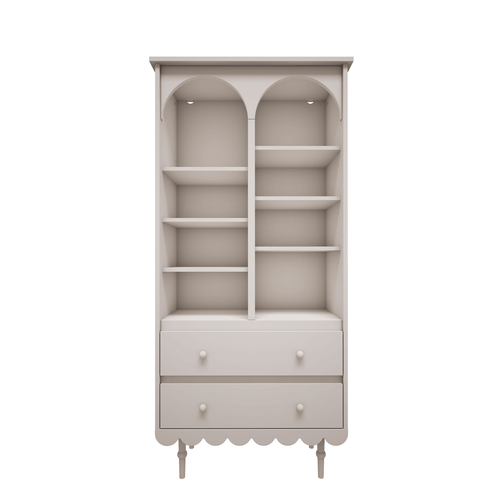 Estante Babushka grande Wood Luck Design — Branco, imagem 1