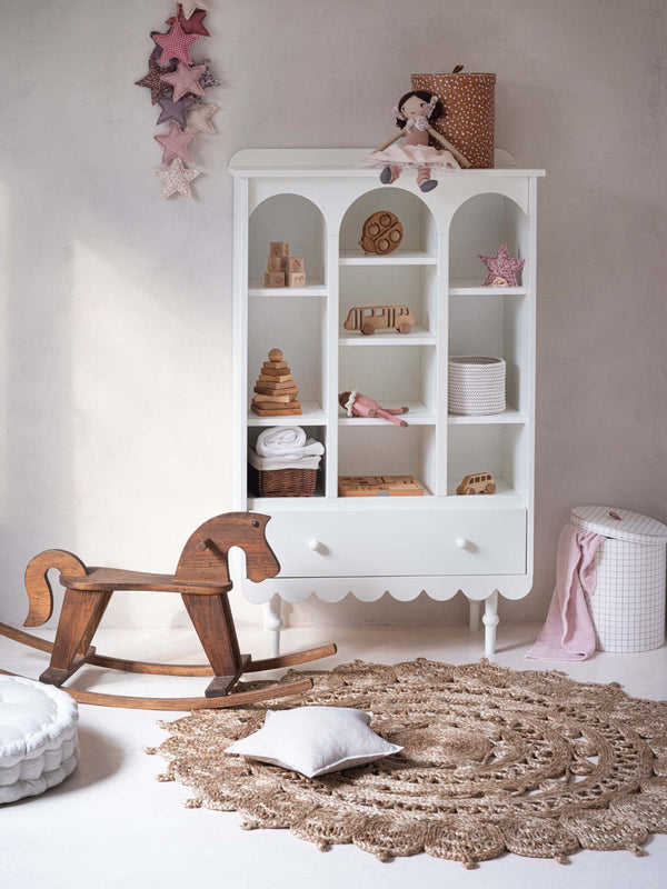 Estante Babushka Wood Luck Design — Branco, imagem 3