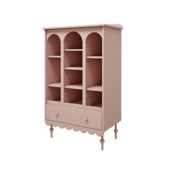 Estante Babushka Wood Luck Design — Rosa, imagem 1