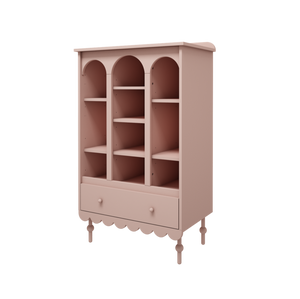 Estante Babushka Wood Luck Design — Rosa, imagem 1