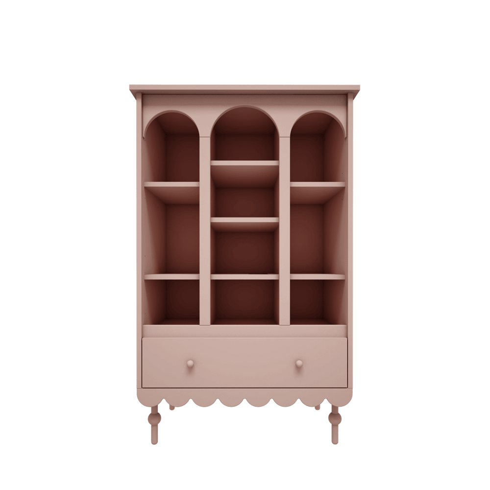 Estante Babushka Wood Luck Design — Rosa, imagem 1