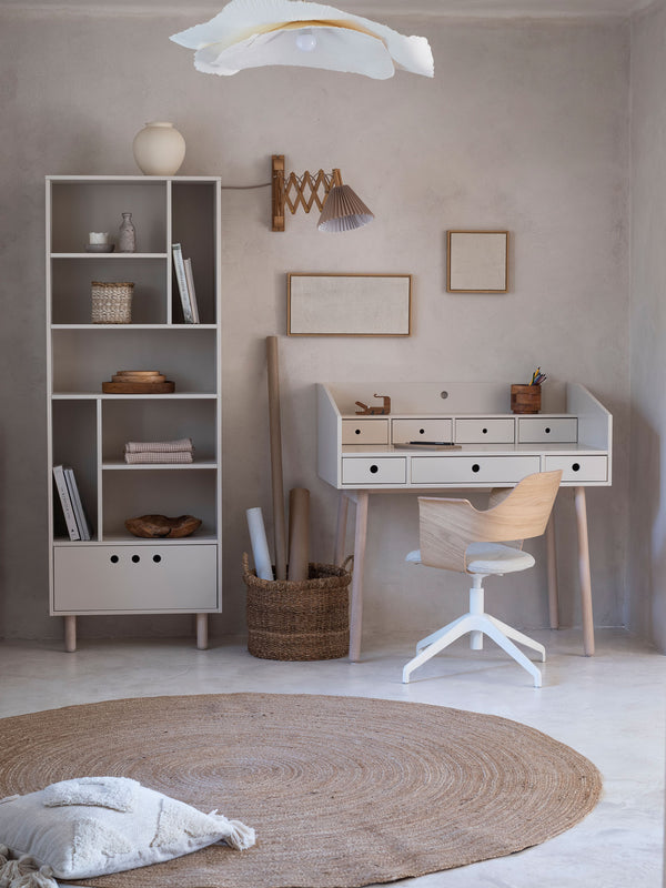 Estante River bege areia — Wood Luck Design