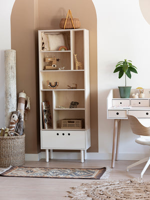 Estante River em contraplacado — Wood Luck Design — ambiente