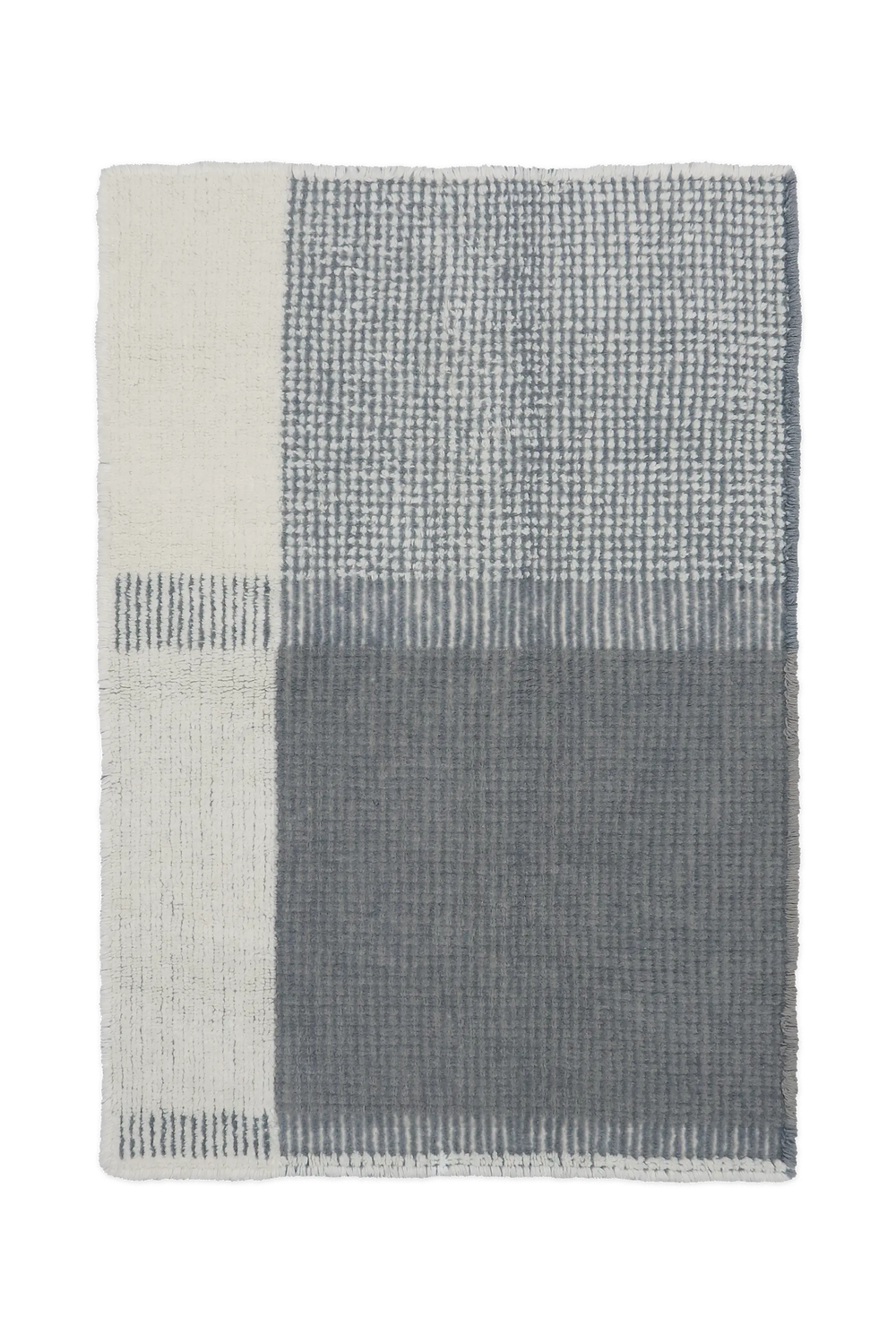 Tapete de lã lavável Kaia Smoke Blue — Lorena Canals