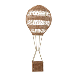 Huggi Cesto de Parede - Natural | Bloomingville MINI – imagem 1