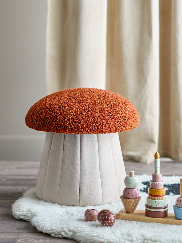 Bertil Pufe - Vermelho | Bloomingville MINI – imagem 5