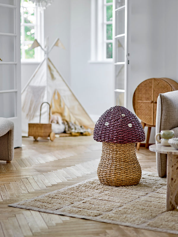 Corintha Cesto com Tampa - Vermelho | Bloomingville MINI – imagem 5