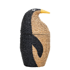 Tazia Cesto com Tampa - Preto | Bloomingville MINI – imagem 1