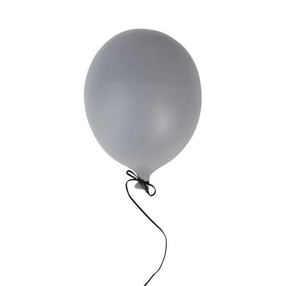 Large Grey Balloon