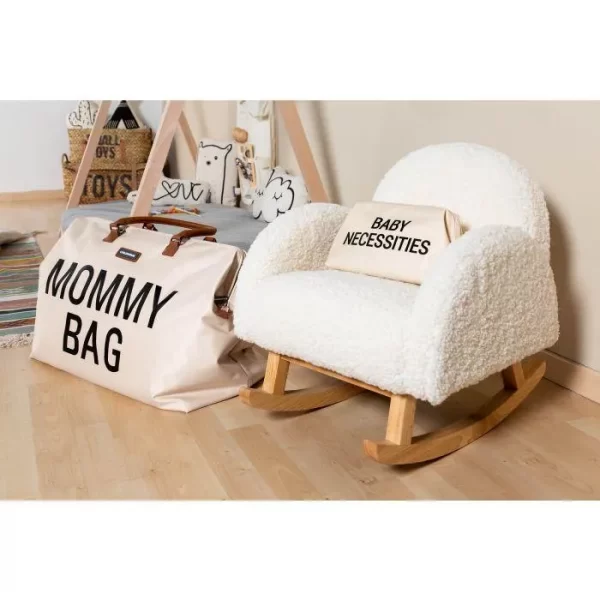 Kids Rocking Chair Teddy Off white natural 2