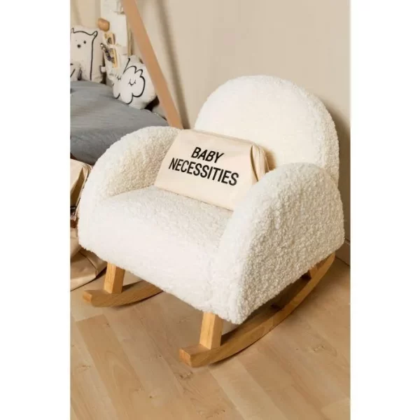 Kids Rocking Chair Teddy Off white natural 5